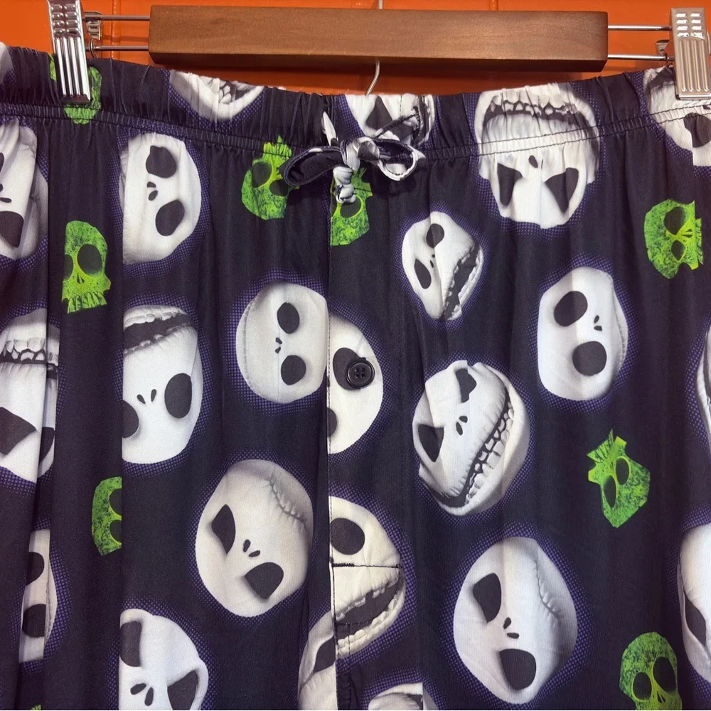 2 The Nightmare Before Christmas Pajama Bottoms PJ Disney Lounge Pants - Picture 5 of 9